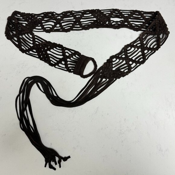 Boho Y2K Western Fringe Belt - Picture 1 of 5